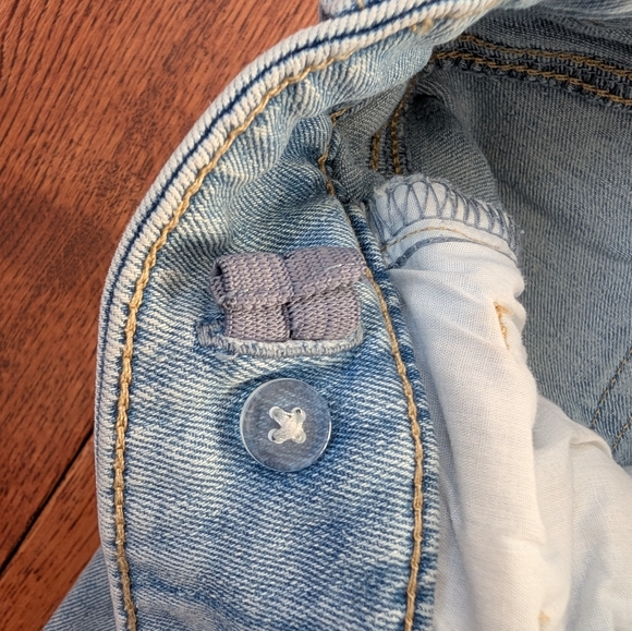 SO Girls Distressed Boot cut Flare Jeans Size 7 - Picture 8 of 9